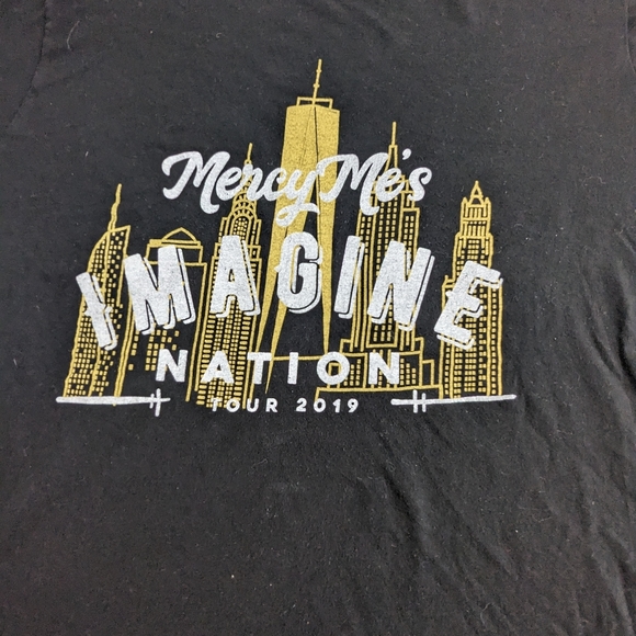 MercyMe's Imagine Nation Tour 2009 Concert Dates/Cities/States on Back XL - Picture 7 of 10